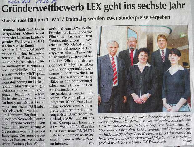 MFT Kolkwitz in der Presse