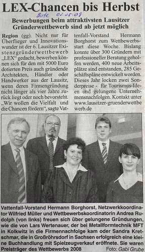 MFT Kolkwitz in der Presse